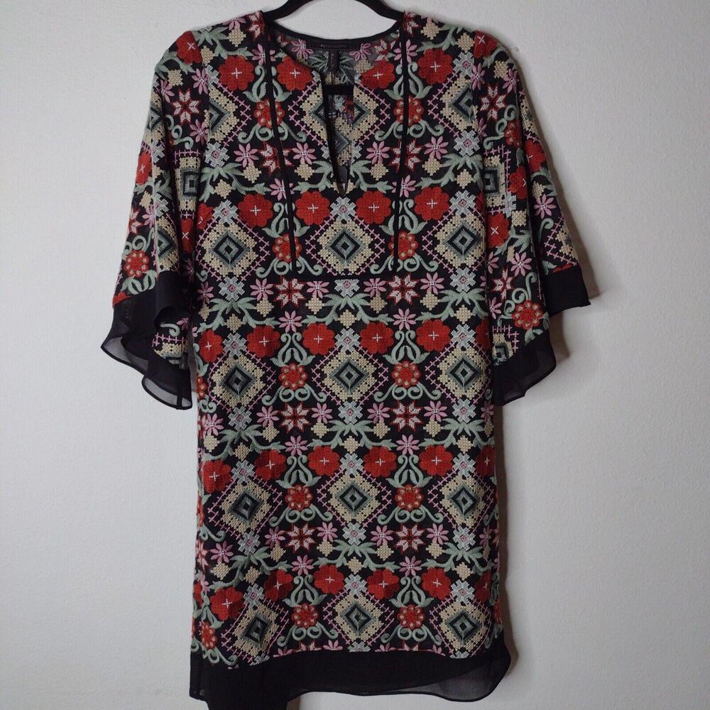 NWT BCBG Maxazria Women's Jasper Multicolor/Tati Dress Size XXS